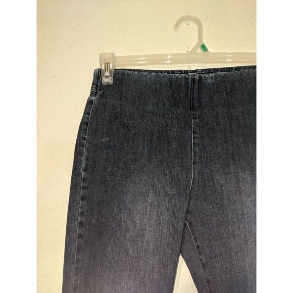 Womens Soft Surroundings Skinny Jeans Size PM Petite Pull On Size Medium 3CM92 - Picture 11 of 13